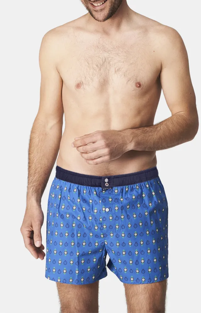 arthur-le-club-n-1116-cale-on-homme-coton-bio-bleu image 1
