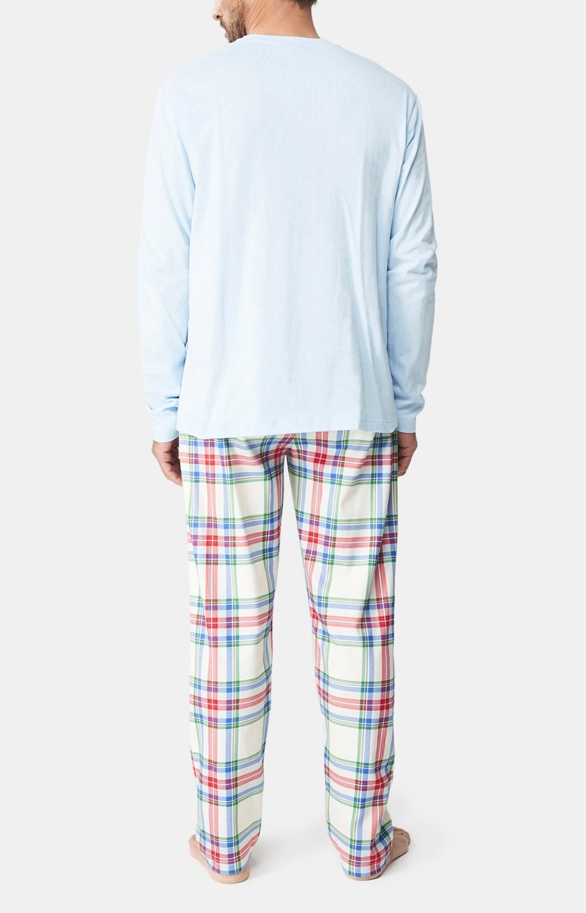arthur-bob-th-lit-ski-pyjama-homme-blanc-coton-bio image 5