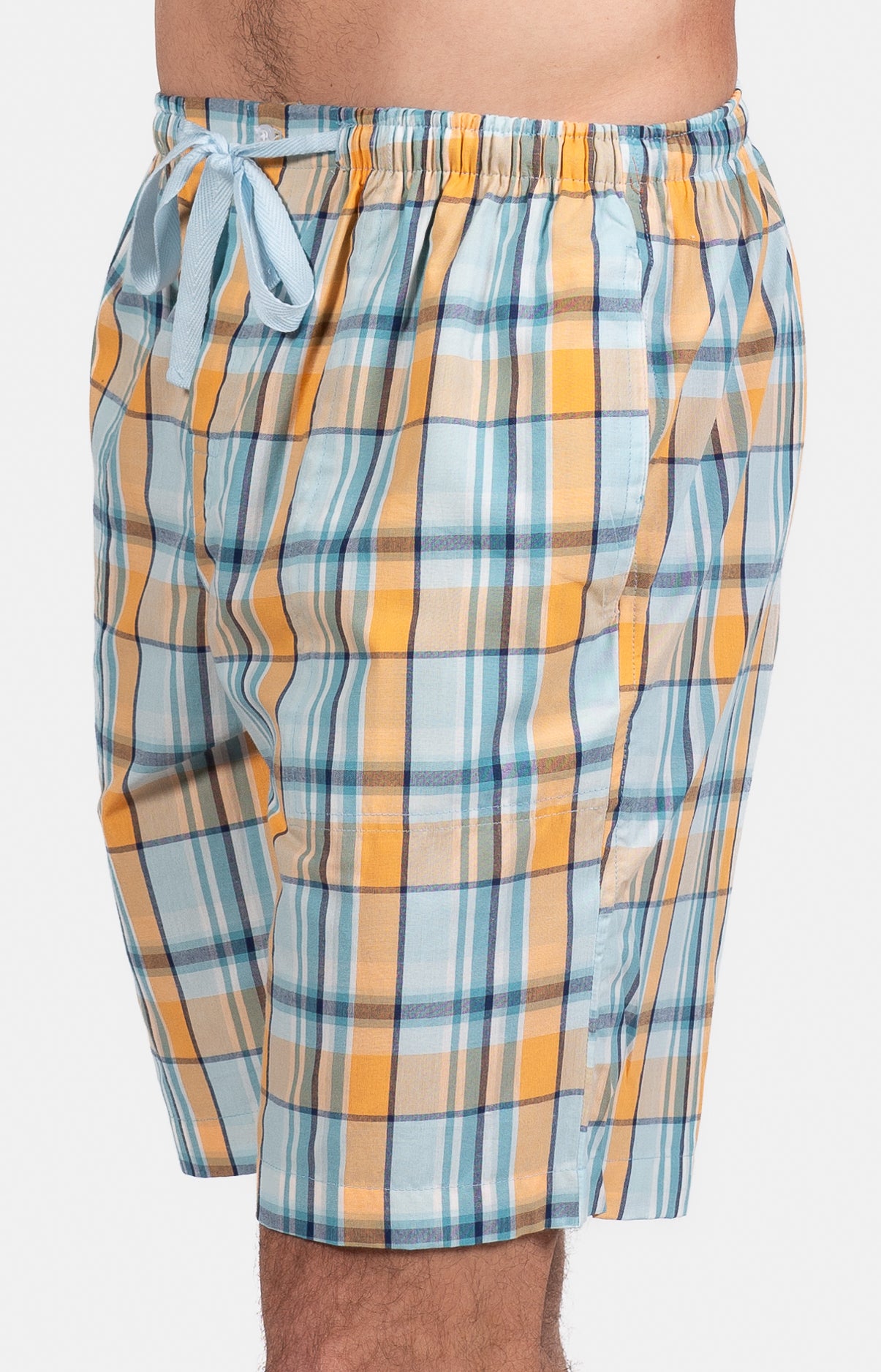 arthur-bob-joho-pyjashort-homme-coton-jaune image 4