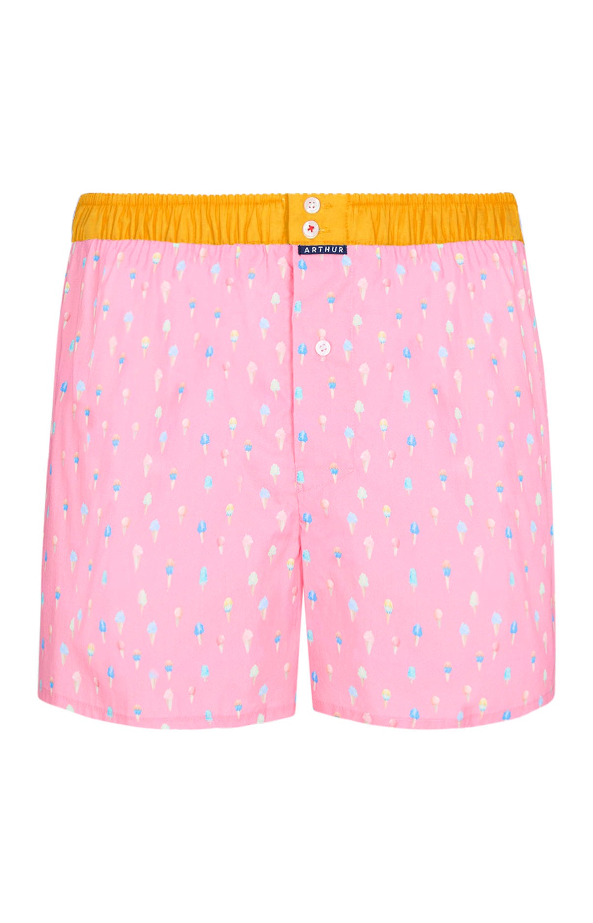 arthur-le-club-n-1154-cale-on-homme-fraise-coton-bio image 3