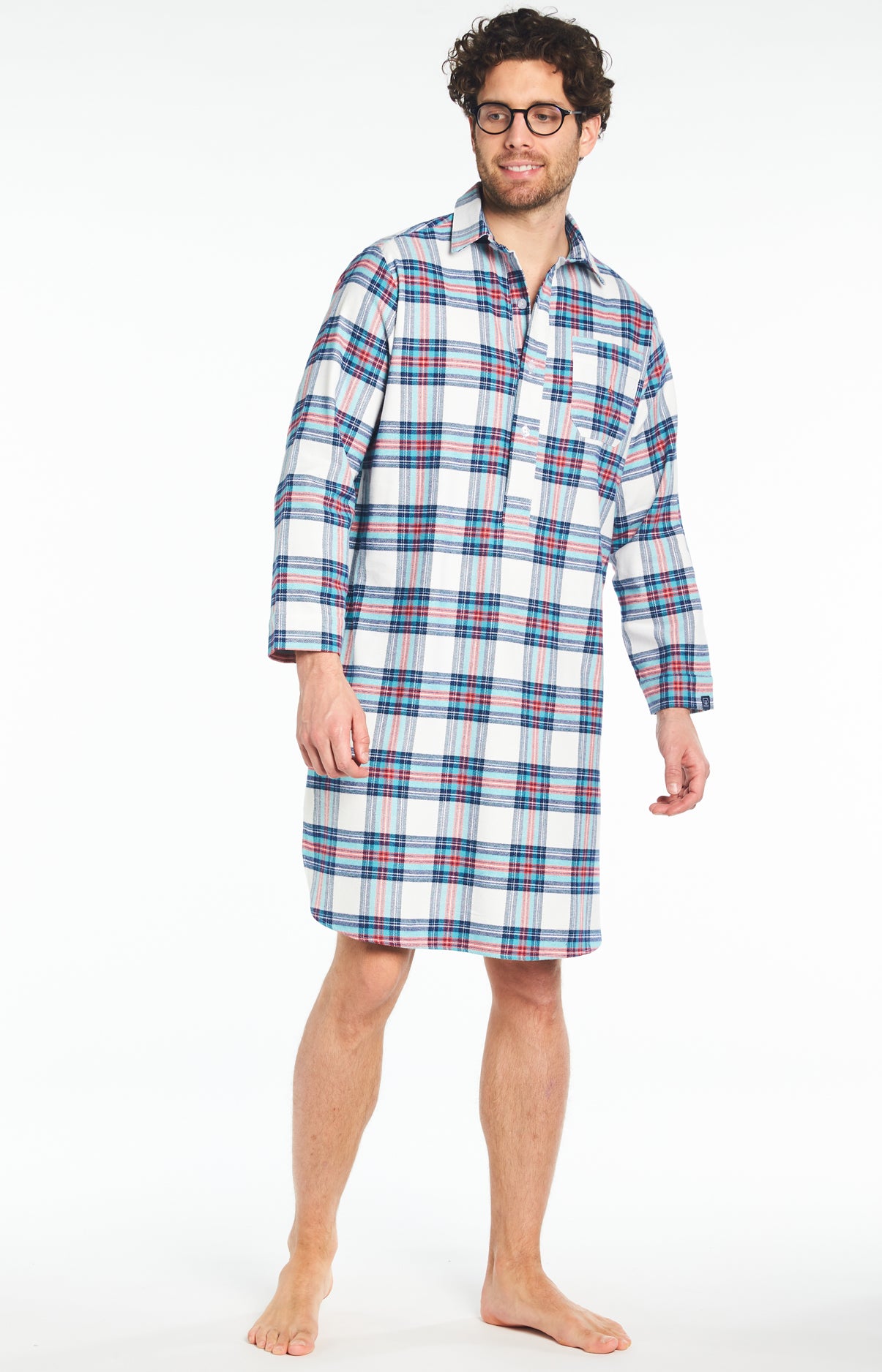arthur-bob-chemise-grand-p-re-logan-neige-coton image 2