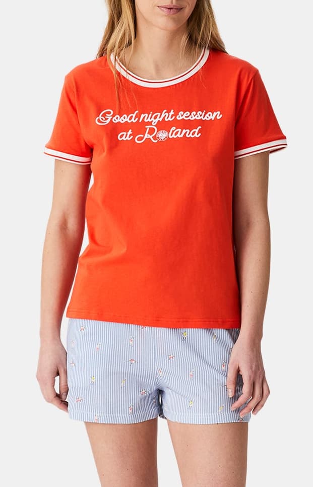 arthur-bob-good-night-session-pyjashort-coton-bio-orange image 1