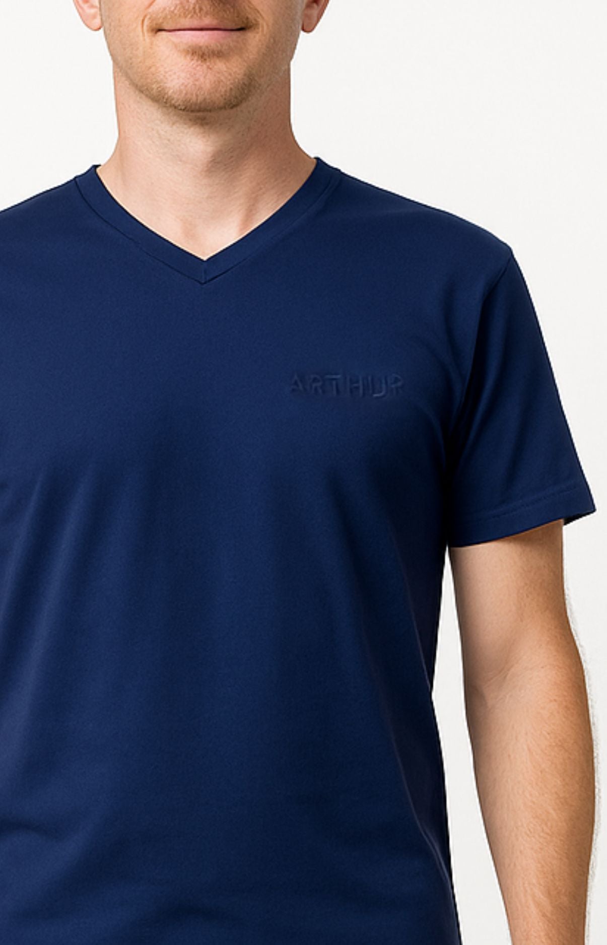 arthur-bob-britain-pyjashort-coton-bleu image 2