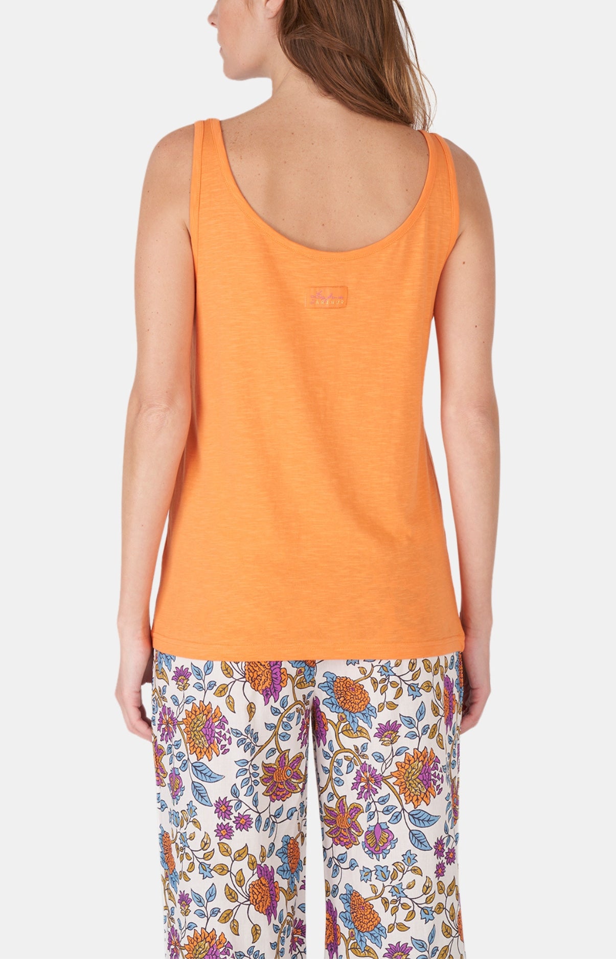 arthur-bob-d-bardeur-coton-orange-haut-pyjama-femme image 5