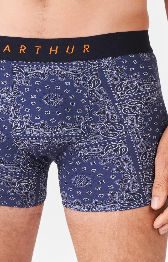 arthur-bob-bandana-boxer-coton-bio-marine image 1