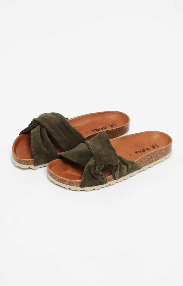 arthur-bob-sandales-kaki-femme-37-au-41-unies image 1