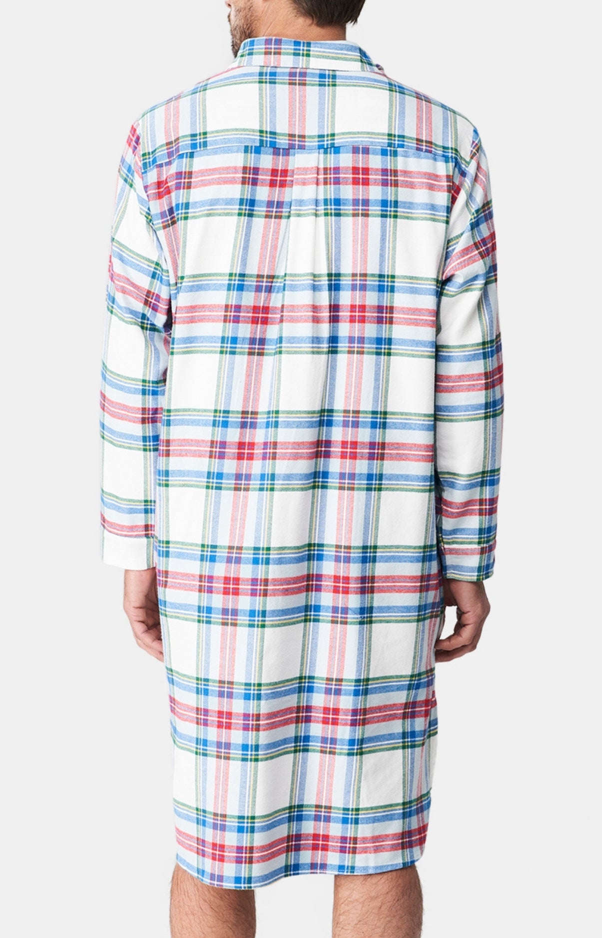 arthur-bob-logan-chemise-de-nuit-flanelle-blanc-taille-l image 6