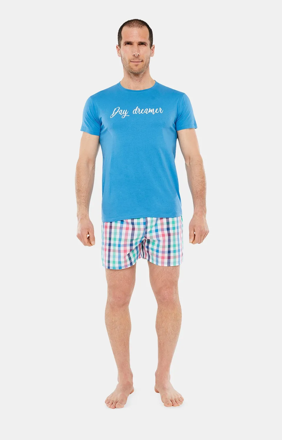 arthur-bob-day-dreamer-pyjam-ricain-blanc-100-coton image 1