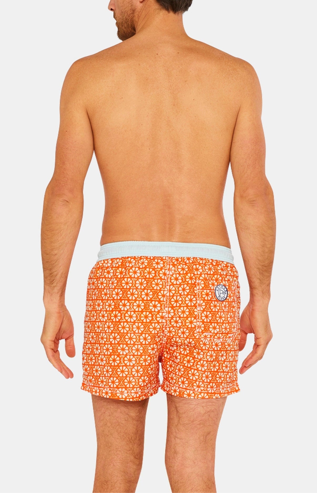 arthur-bob-goa-short-de-bain-homme-orange-recycl-s-chage image 6
