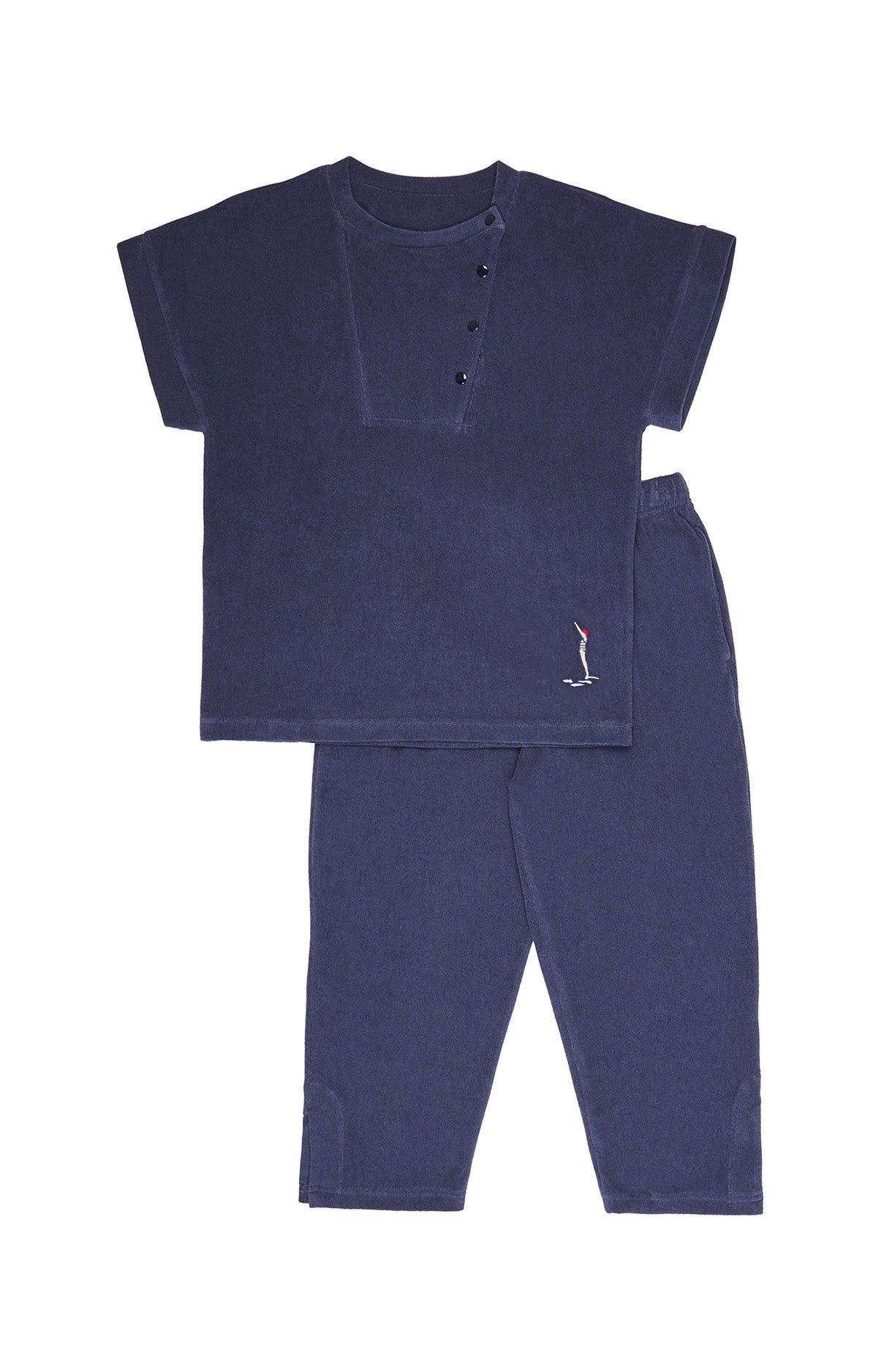 arthur-bob-tenue-baigneuse-femme-coton-marine image 3