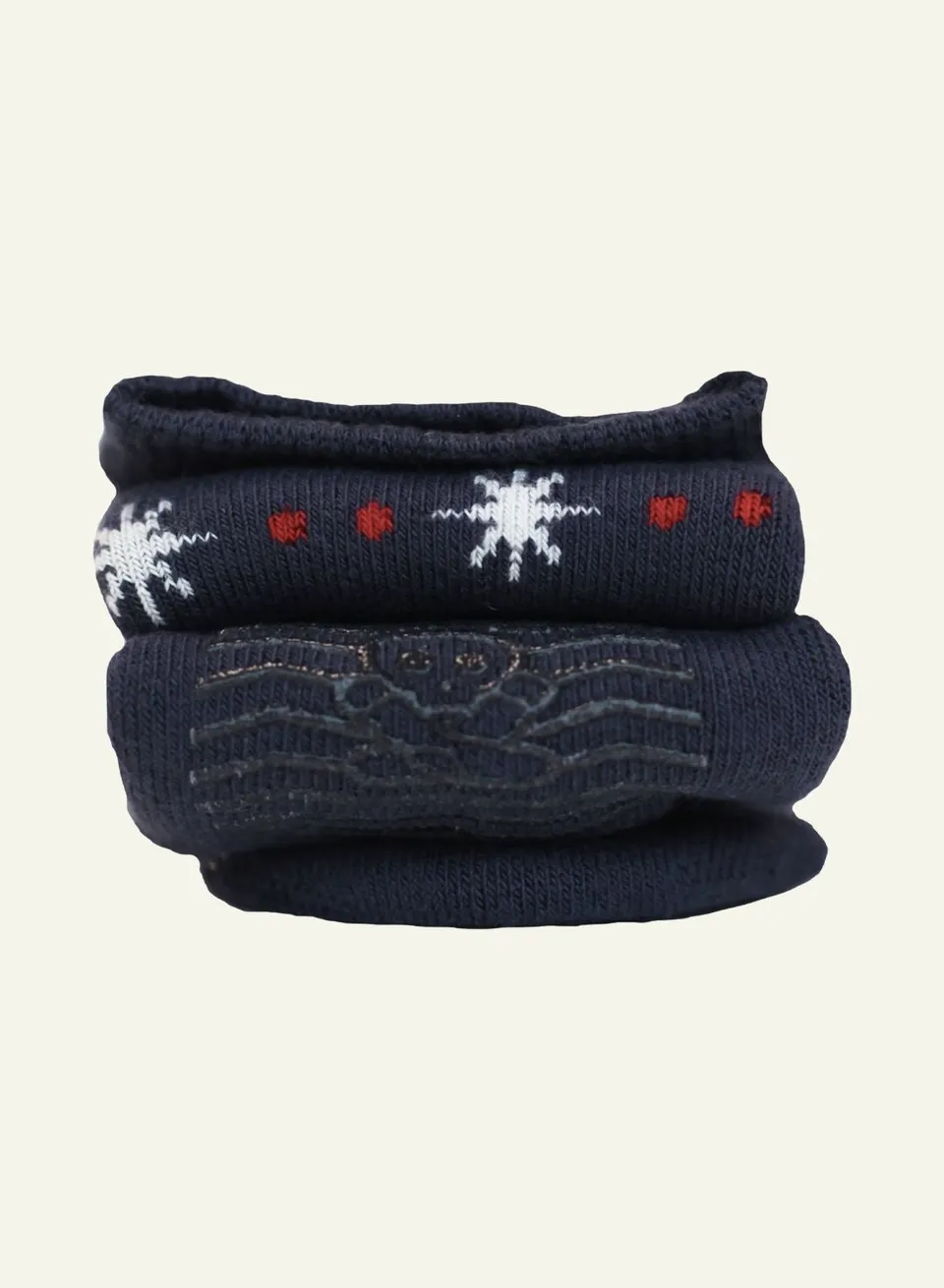 archiduchesse-cocooning-chauchons-bleu-chaussons-chaussettes-coton image 1