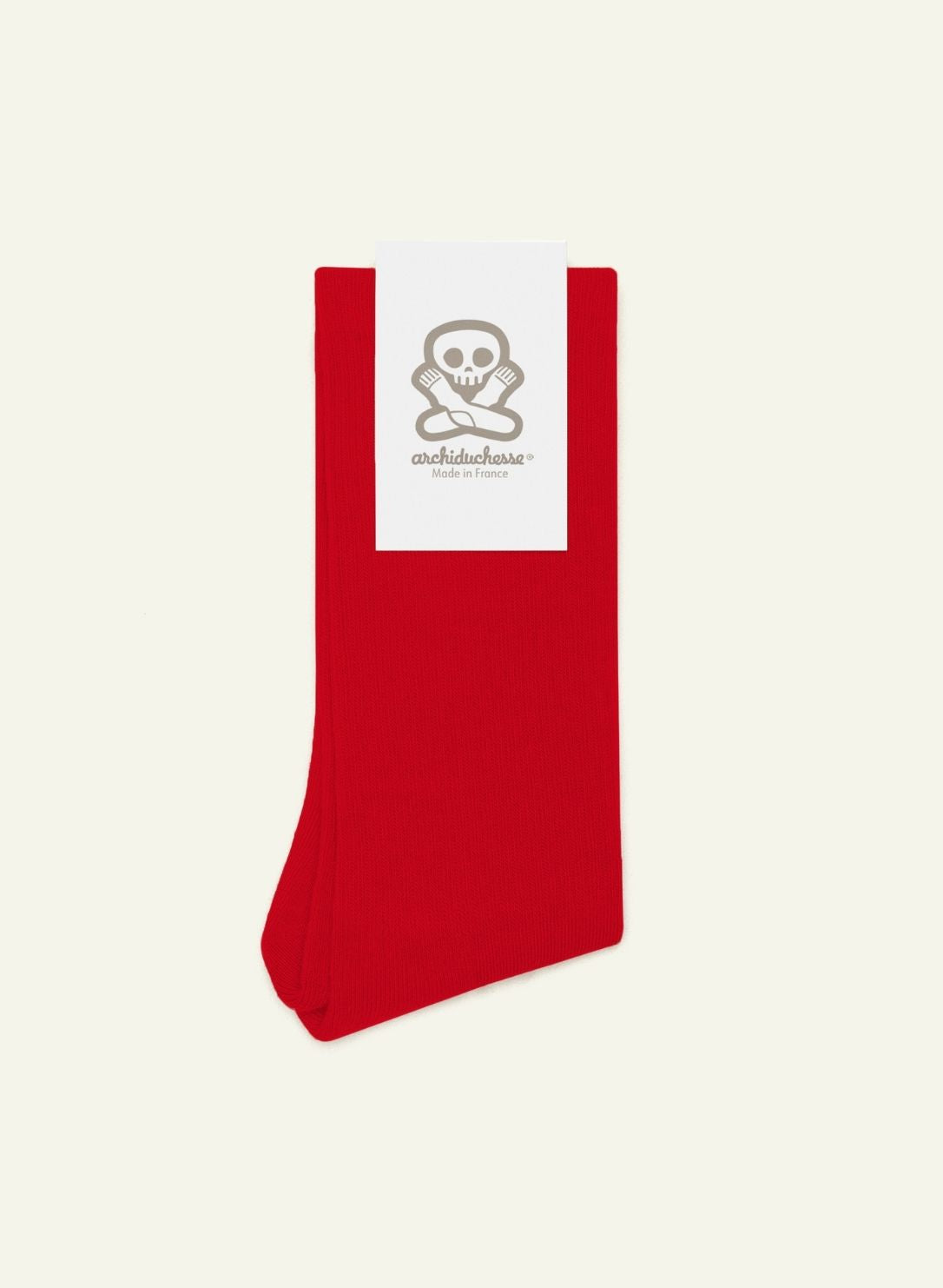 archiduchesse-bouclette-rouge-cardinal-chaussettes-chaudes image 3