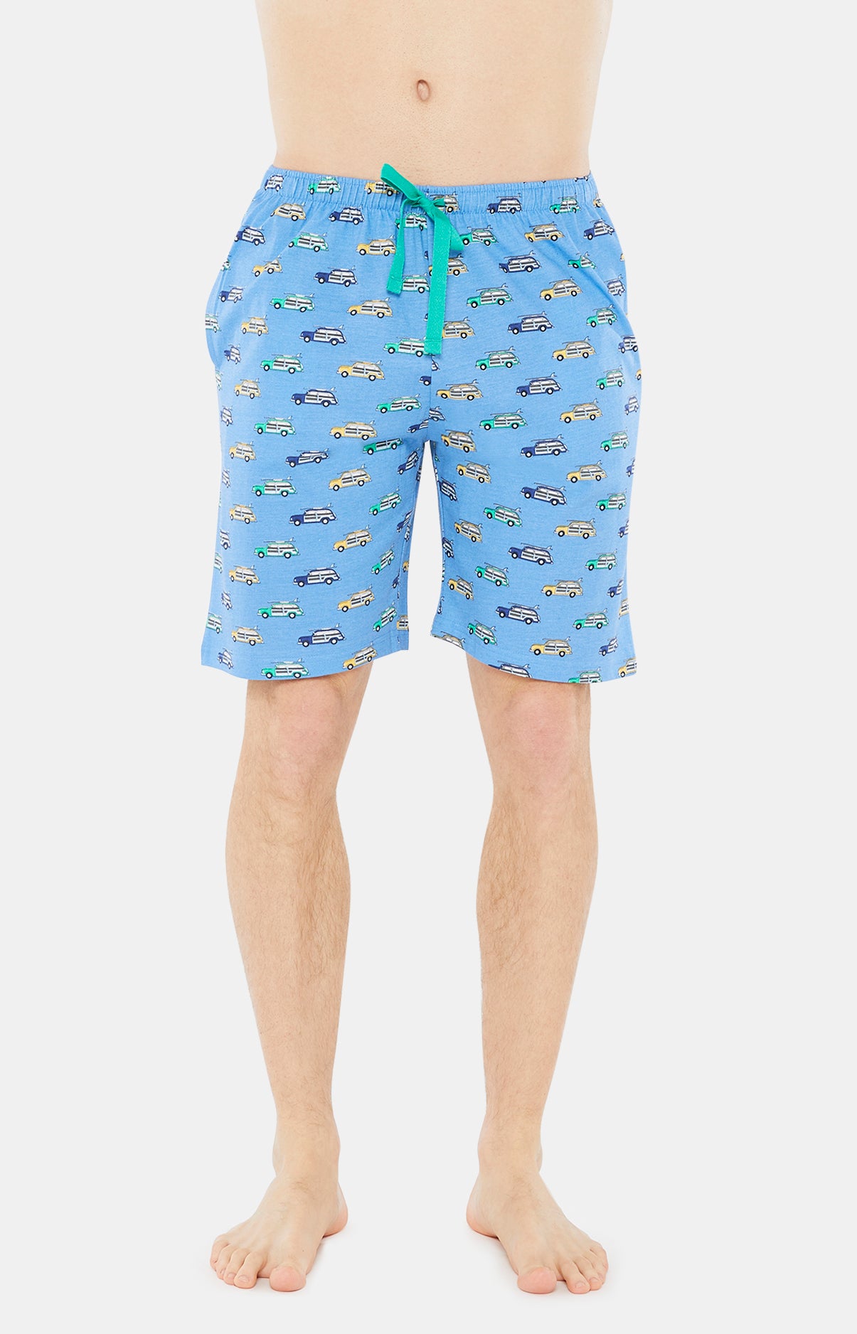 arthur-bob-re-cycles-pyjashort-homme-bleu-coton image 6
