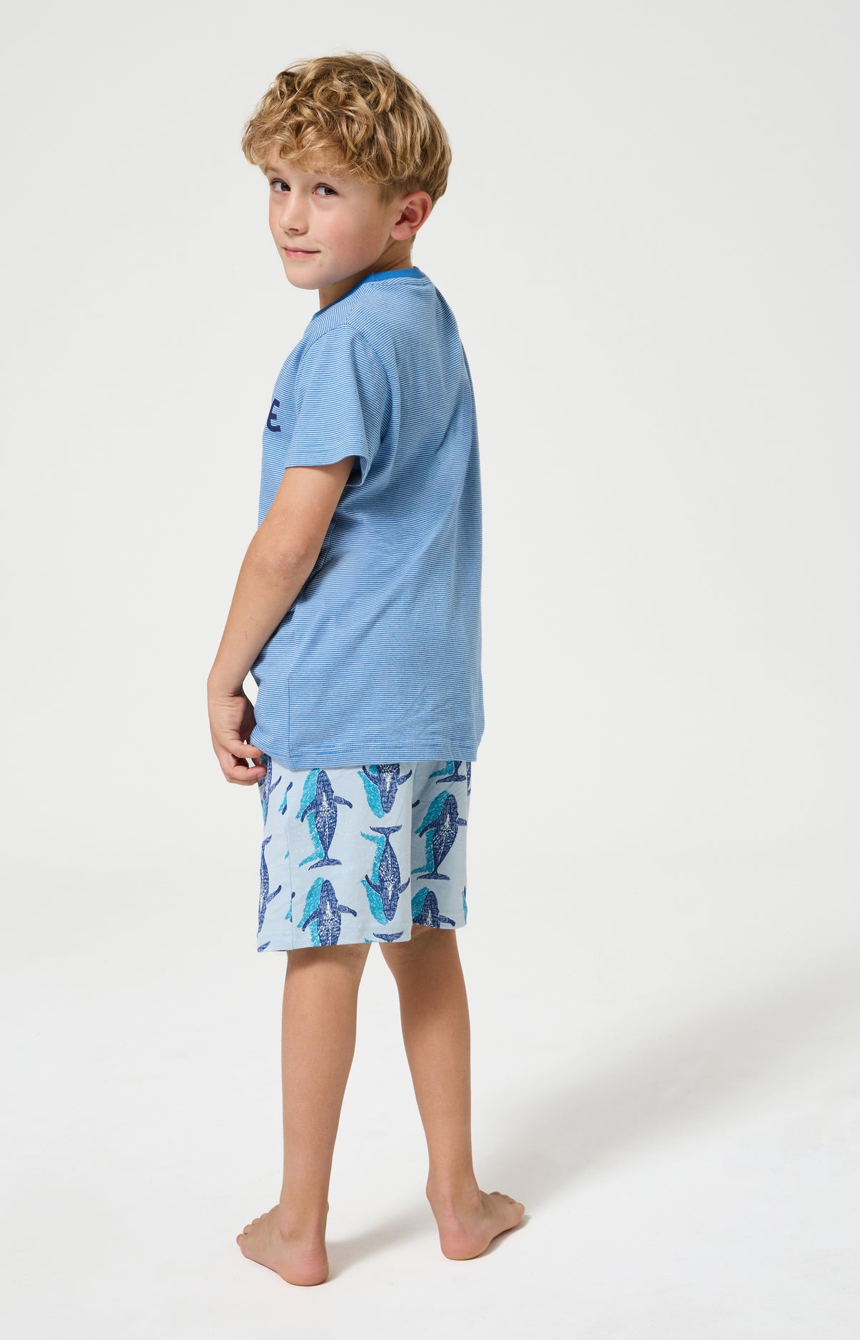 arthur-bob-pyjashort-pacifique-bleu-coton-bio-enfant image 6