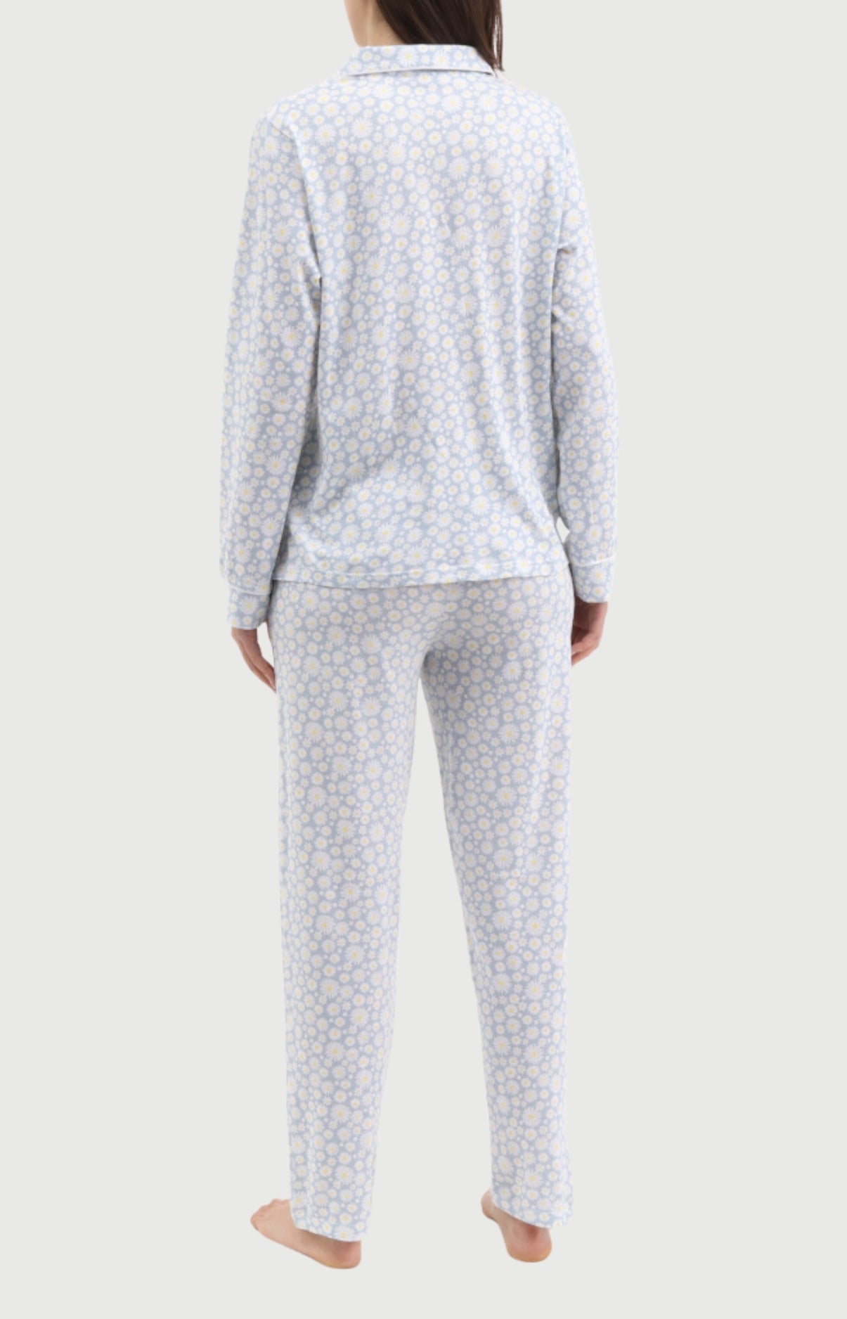 arthur-bob-marguerite-pyjama-femme-ciel-flanelle-coton image 4