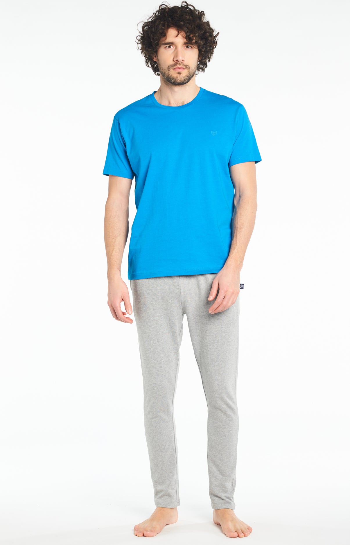 arthur-bob-tee-shirt-uni-roi-bleu-coton-bio-s image 2
