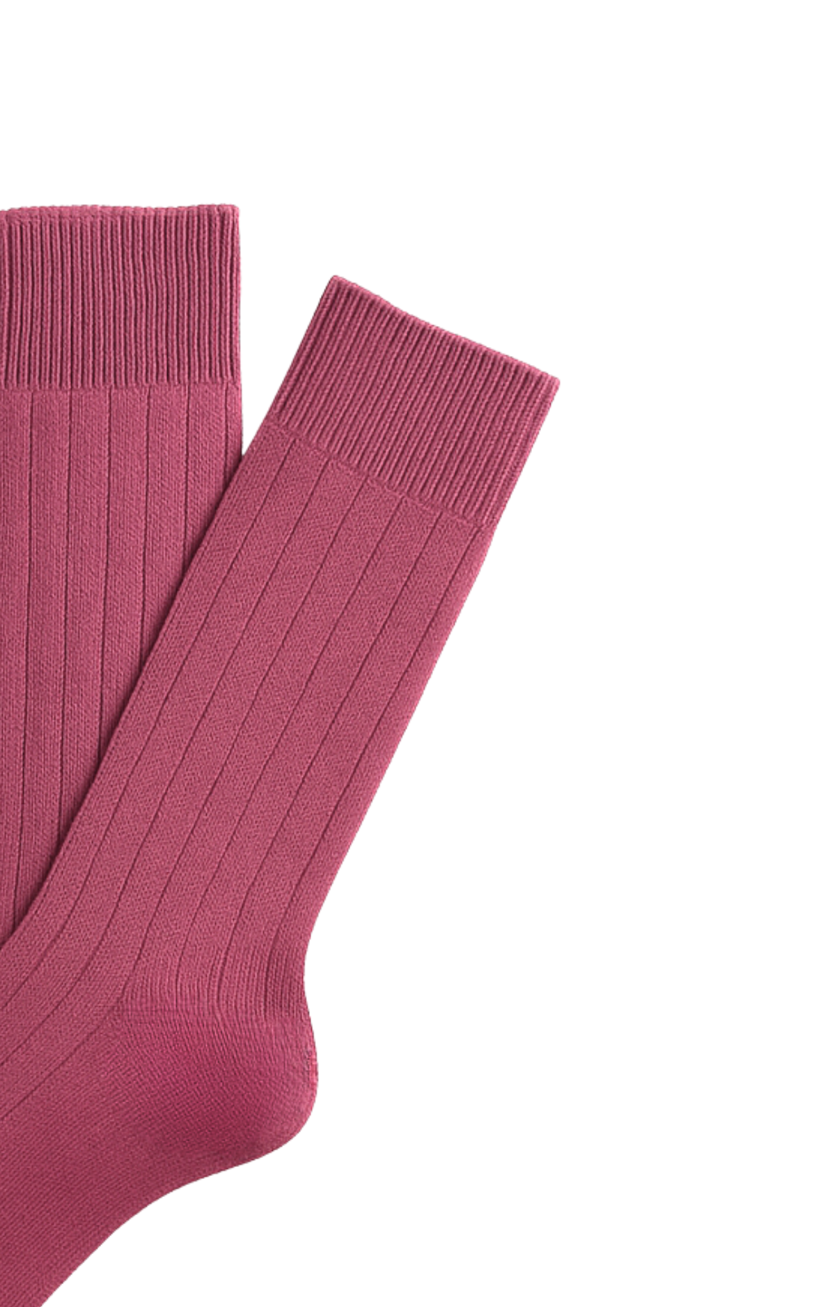 arthur-bob-framboise-chaussettes-laine-cachemire-fushia image 2
