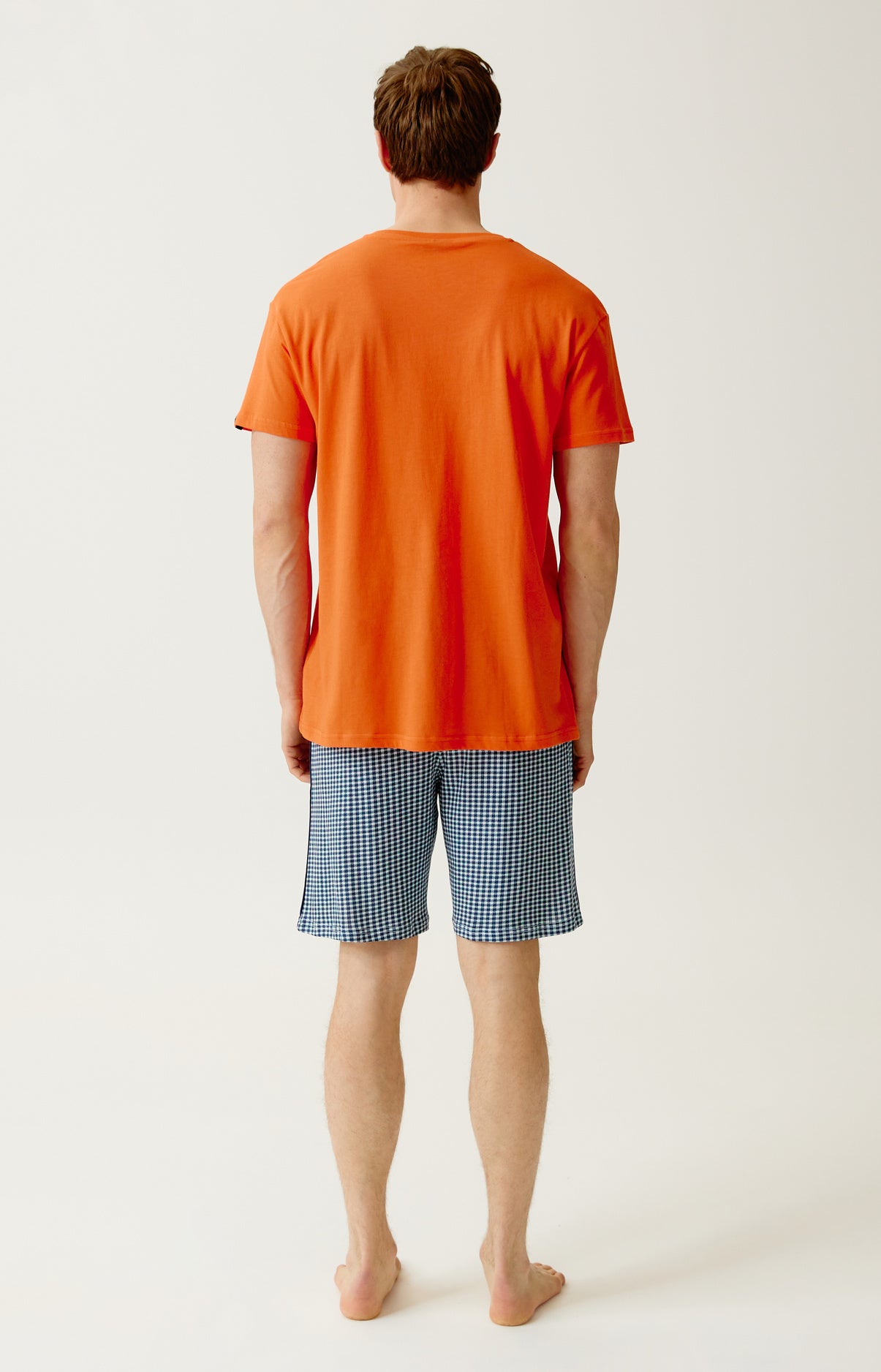 arthur-bob-pilote-de-lit-pyjashort-coton-marine image 6