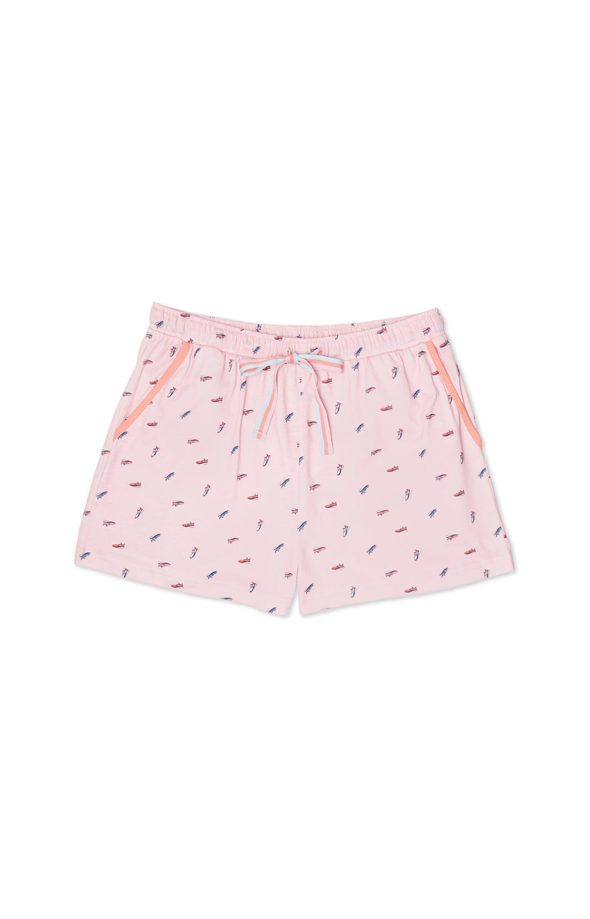 arthur-bob-short-sneakers-bas-pyjama-coton-bio-rose image 3