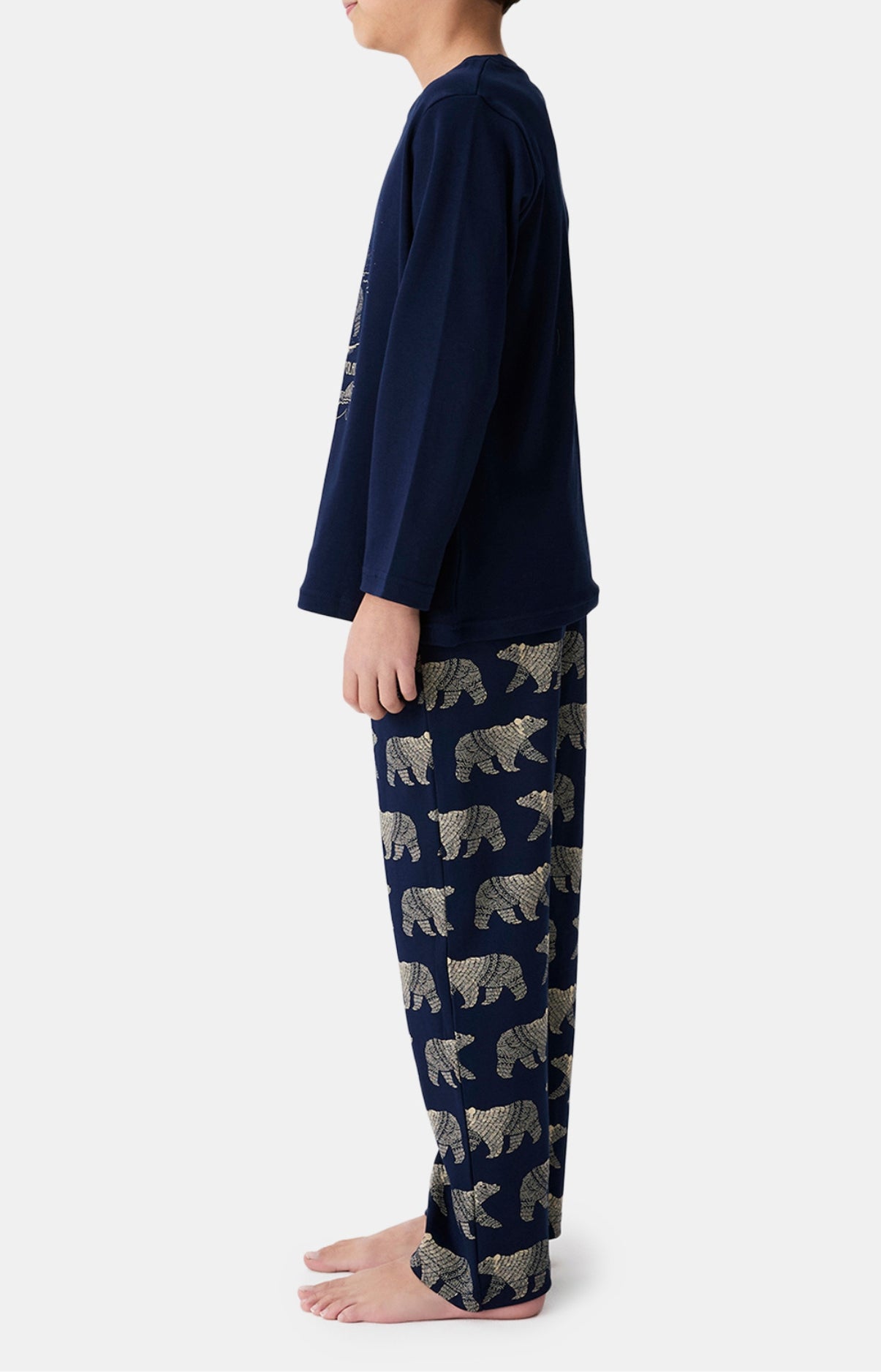 arthur-bob-pyjama-nuit-polaire-marine-coton-bio-enfant image 6