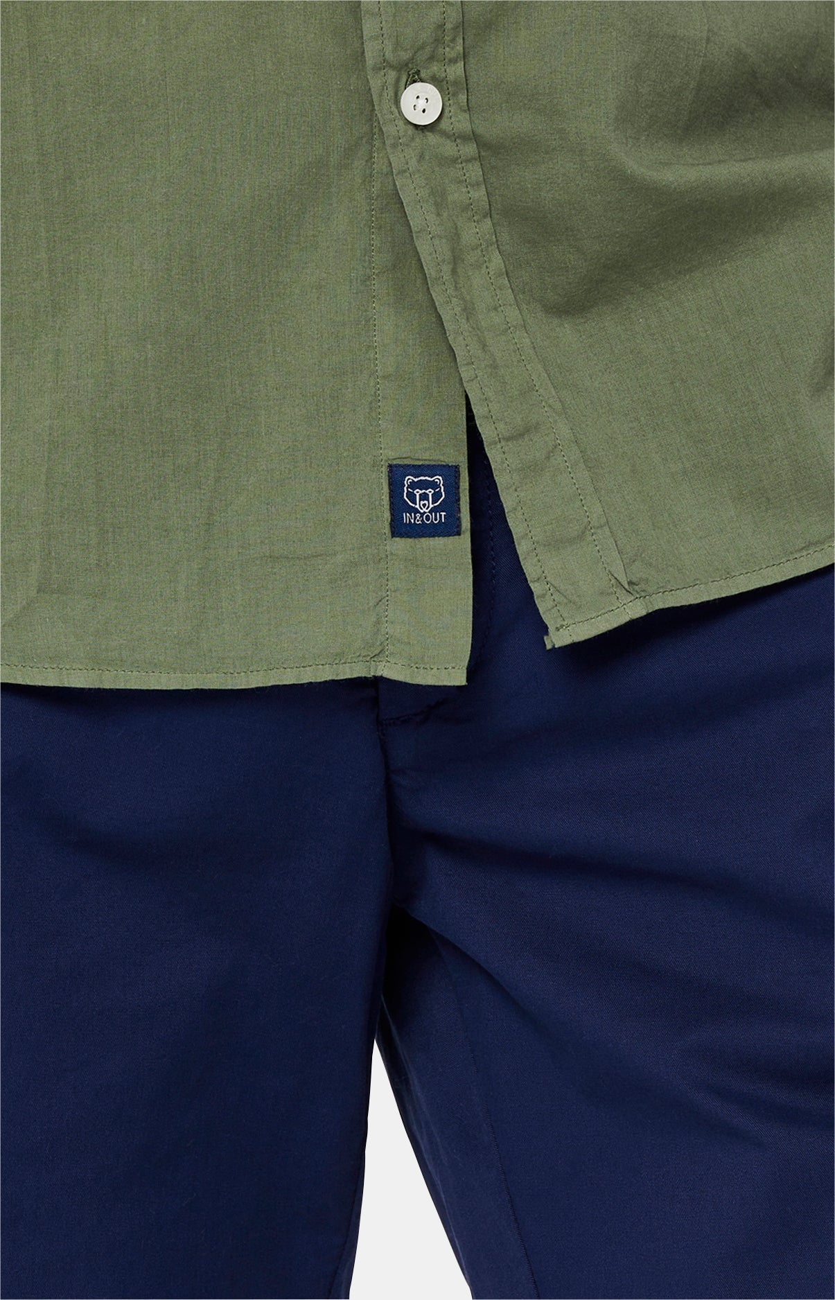 arthur-bob-chemise-homme-voile-coton-lichen image 5