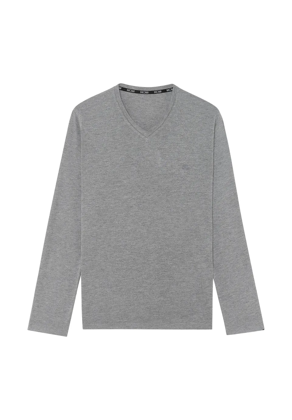 hom-modal-comfort-cocooning-402673-t-shirt-gris-modal image 1