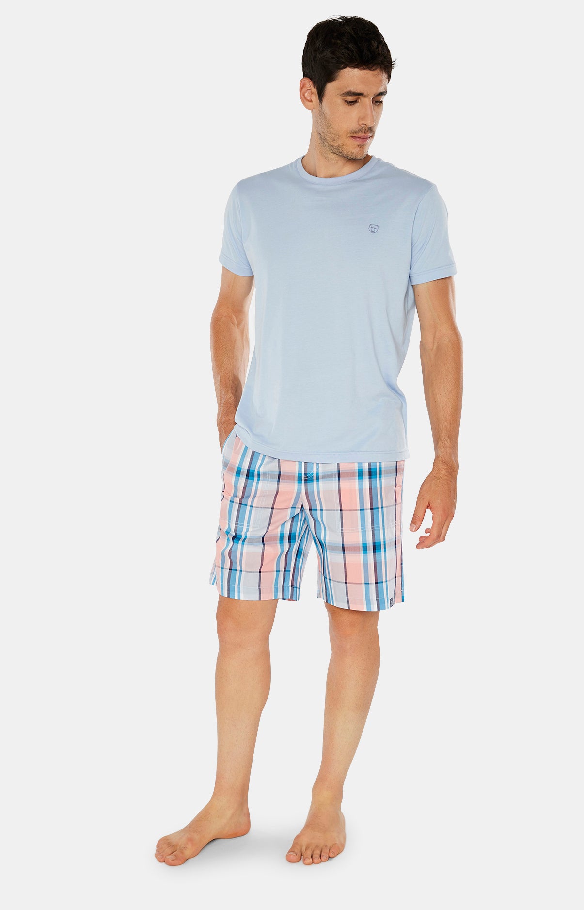 arthur-bob-tee-shirt-uni-ciel-coton-bio-homme image 2