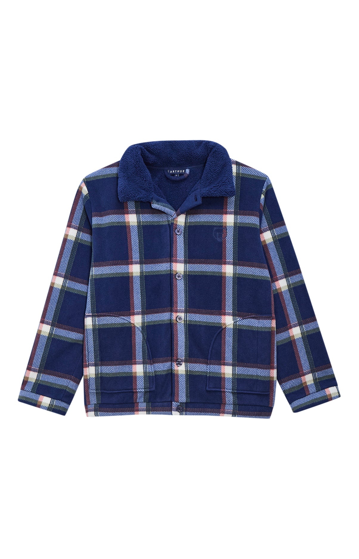 arthur-bob-luka-veste-polaire-homme-marine image 3