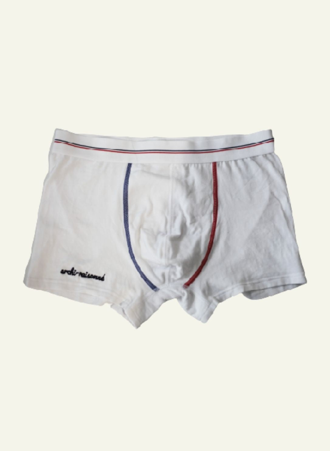 archiduchesse-recycl-e-boxer-raisonn-blanc-coton-bio image 1