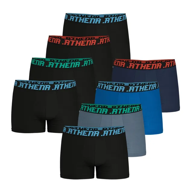 athena-my-petit-prix-boxer-homme-coton-lot-de-8-taille-m image 1