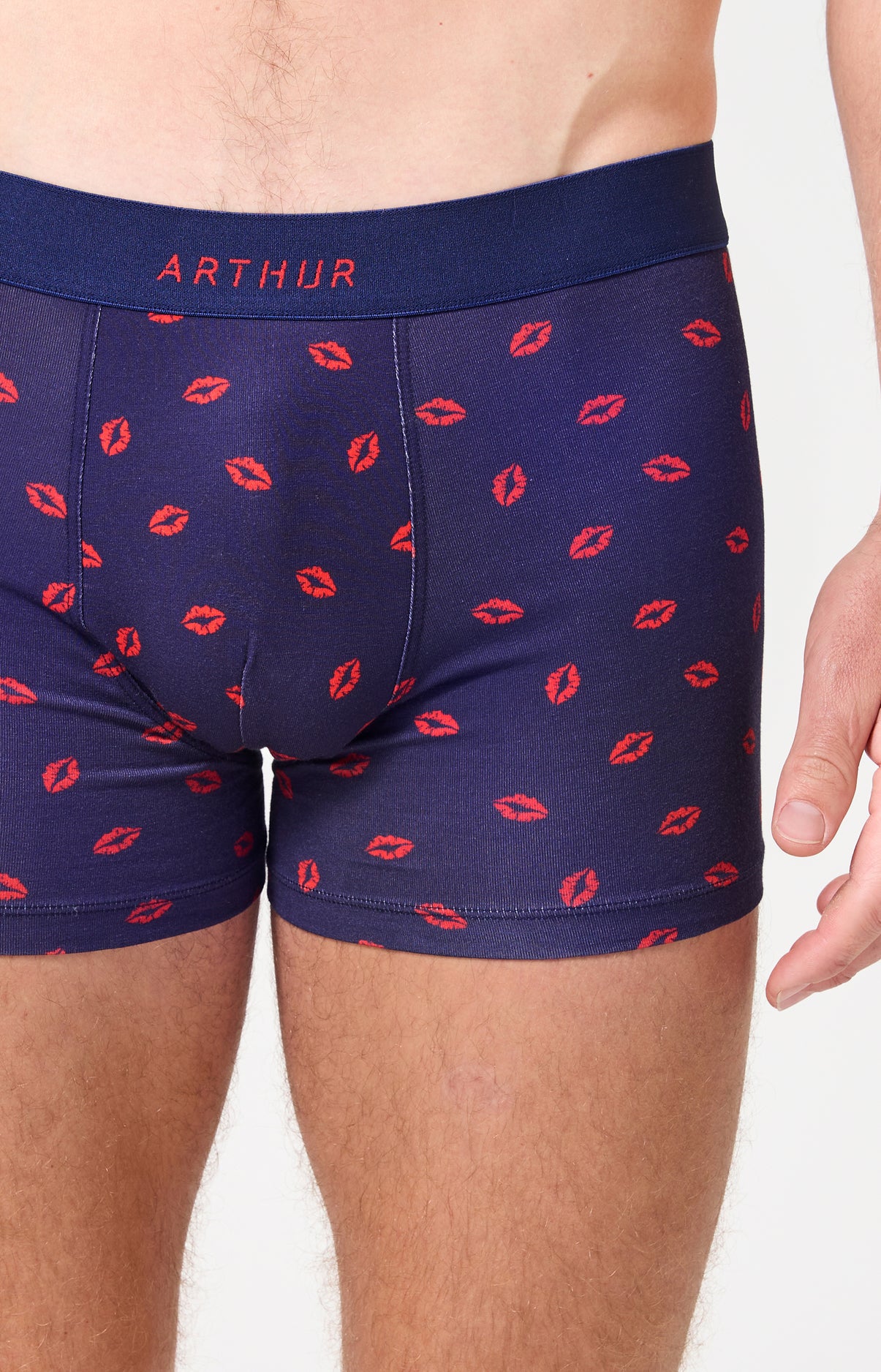 arthur-bob-kiss-boxer-coton-bio-marine image 1