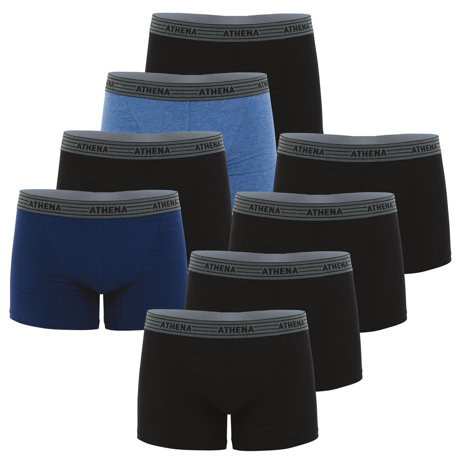 athena-ecopack-boxer-homme-lot-de-8-coton-stretch image 8