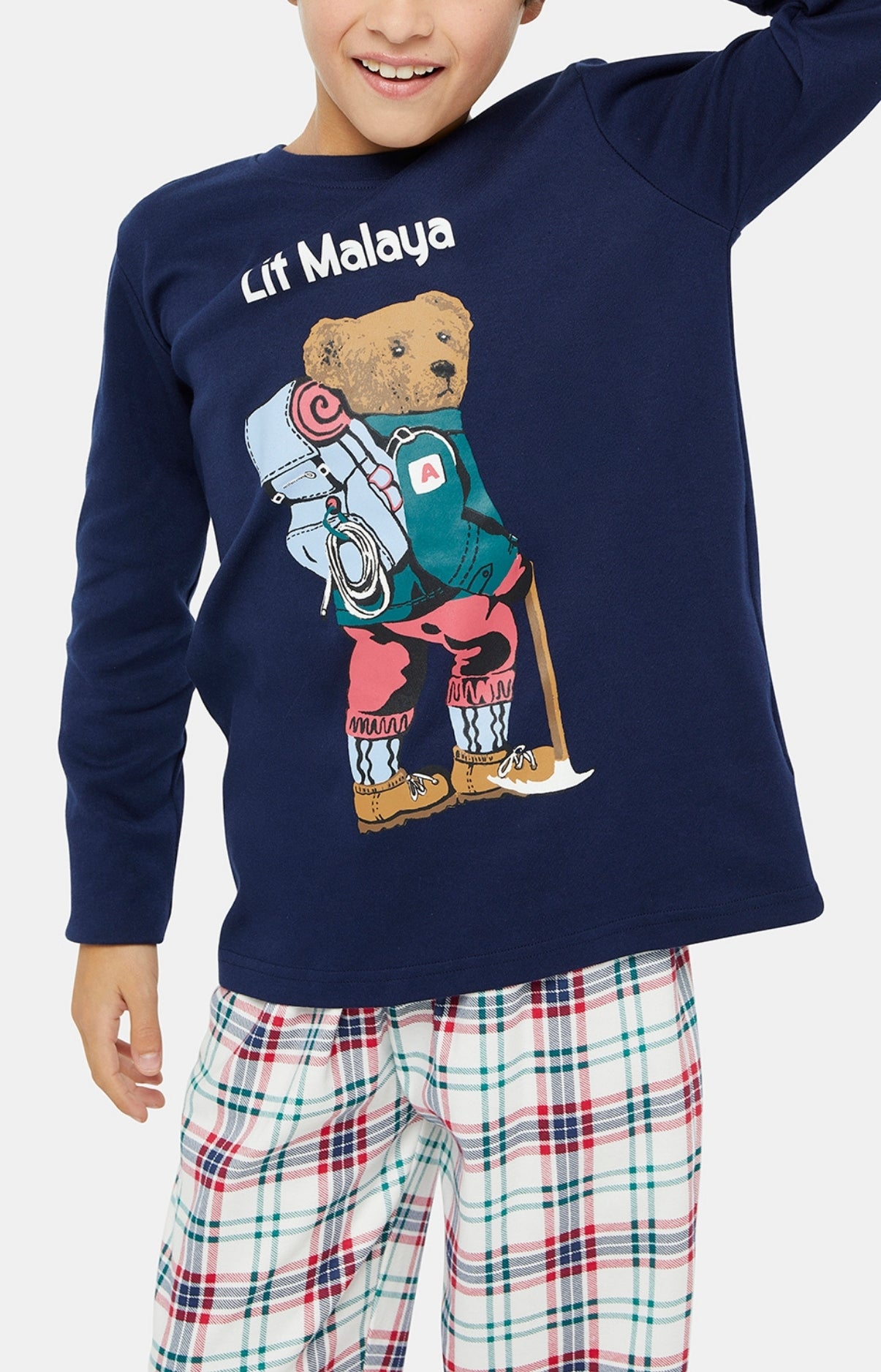 arthur-bob-lit-malaya-pyjama-enfant-blanc-coton image 2