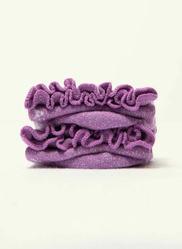 archiduchesse-fantaisie-collerettes-lilas-p-tillante-chaussettes-36-41-lurex image 1