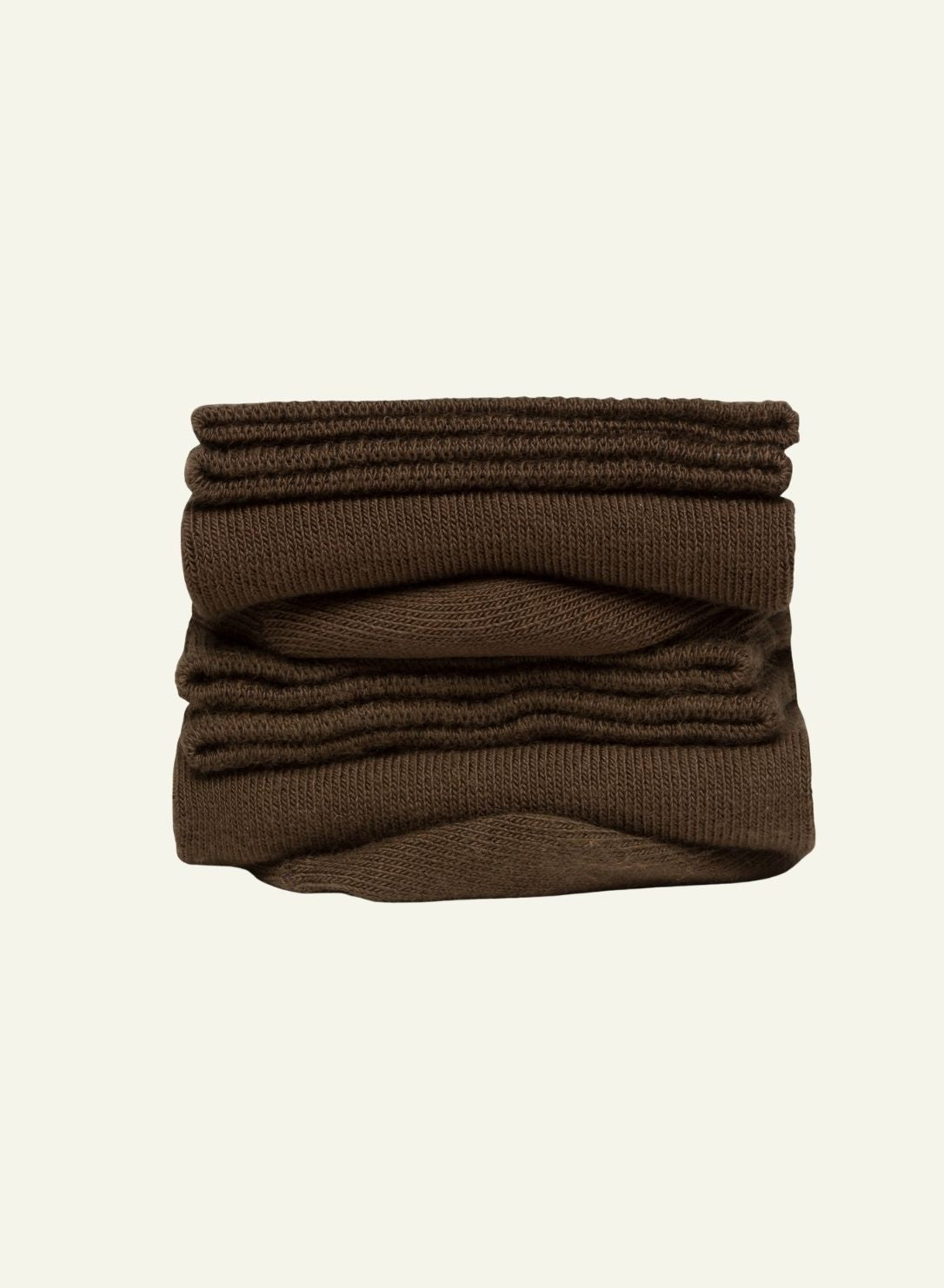 archiduchesse-courte-marron-chocolat-socquettes-coton-unies image 1