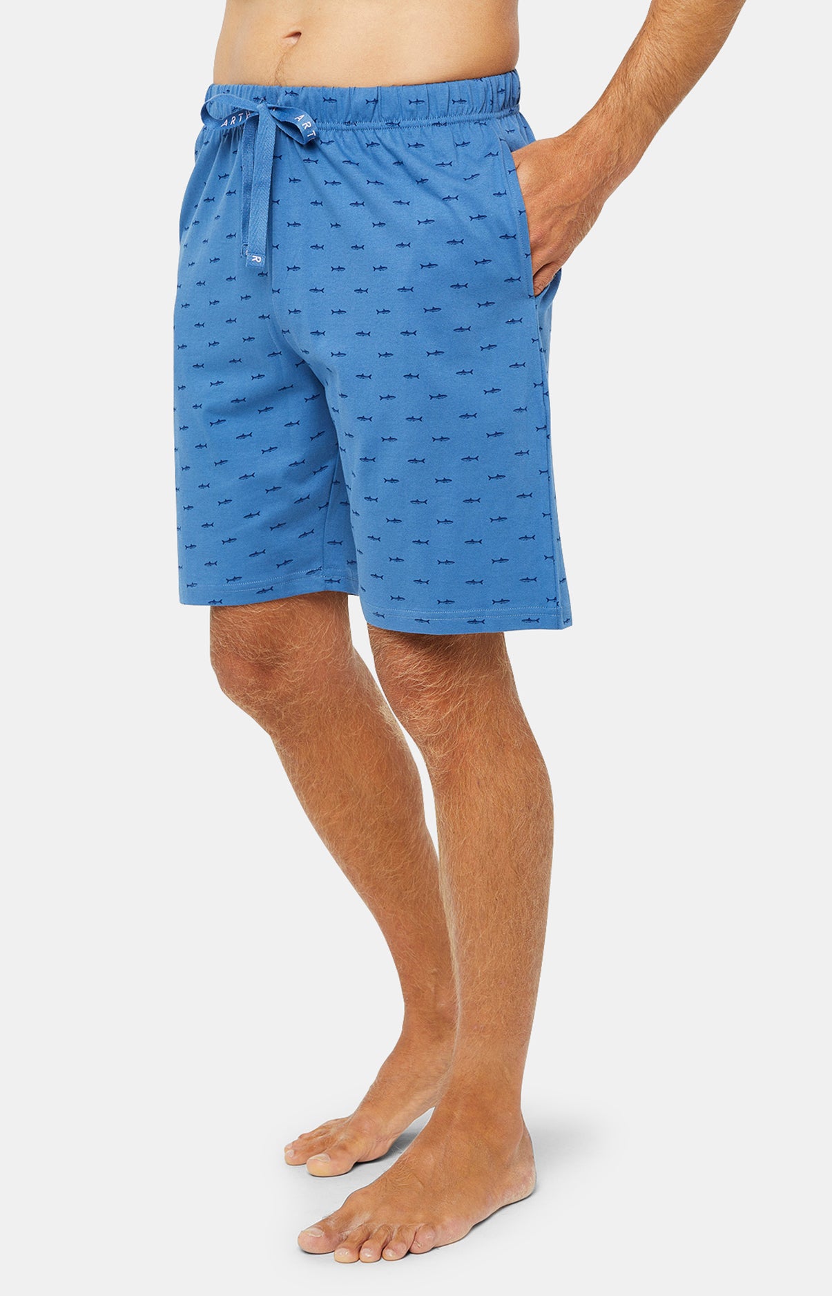 arthur-bob-pyjashort-requin-pyjama-homme-denim-coton-bio image 5