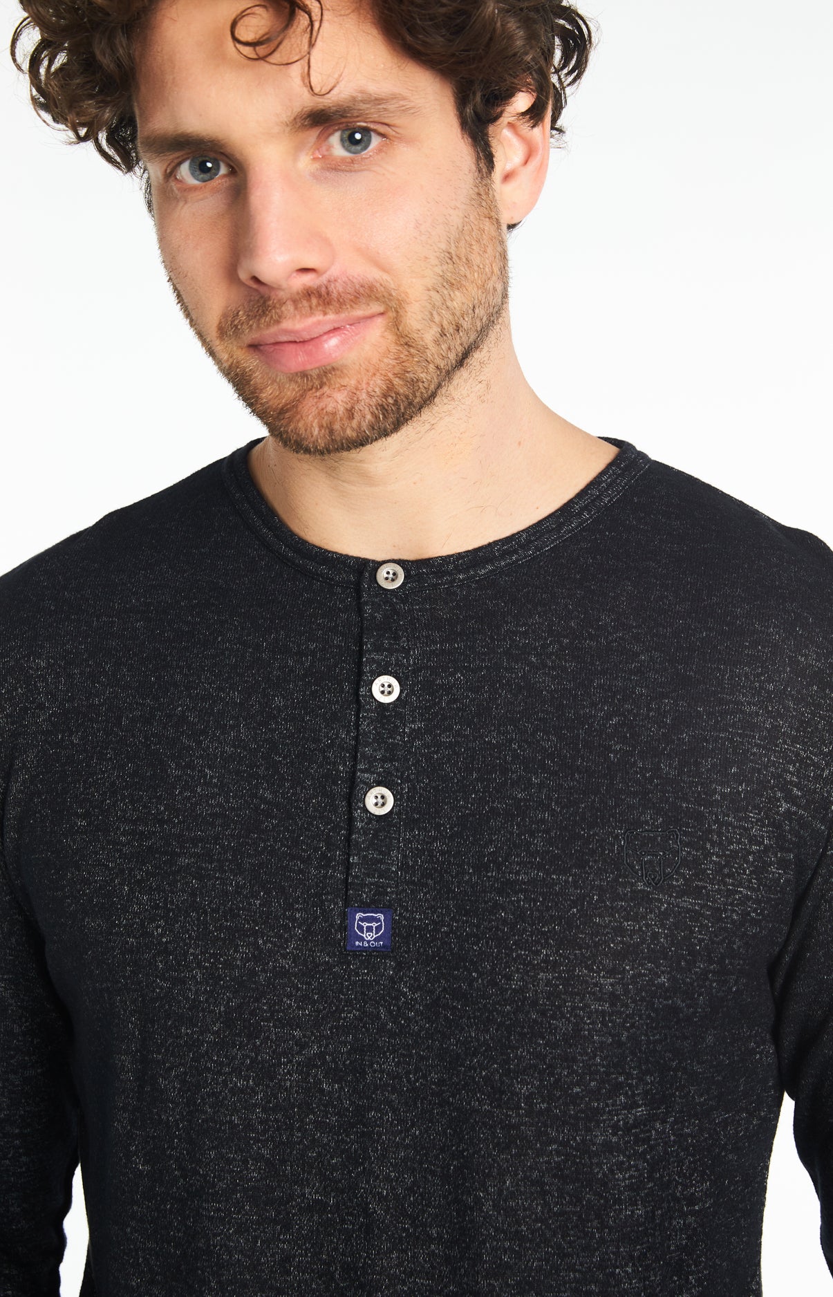 arthur-bob-uni-pyjama-long-homme-anthracite-coton image 2
