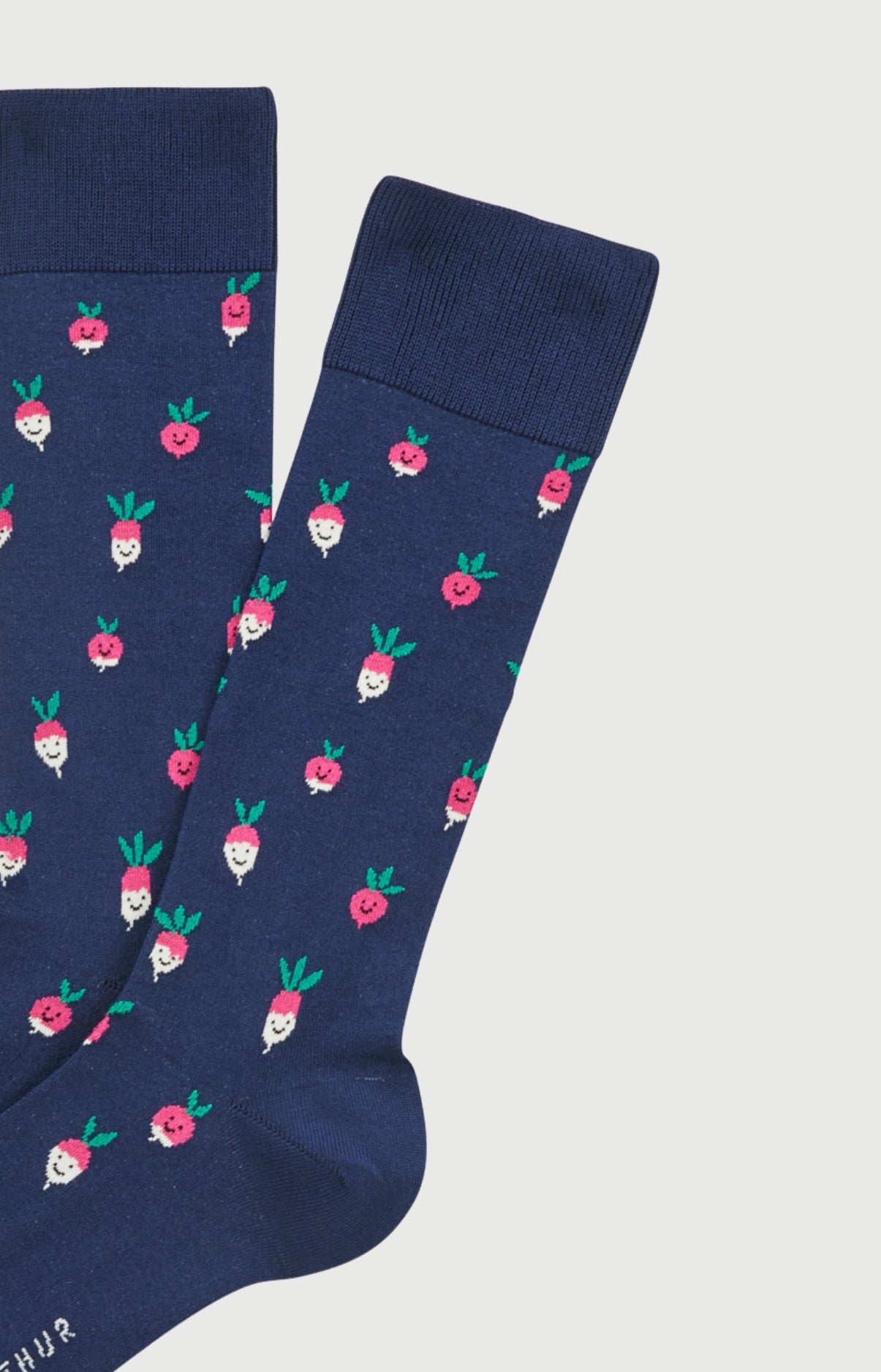arthur-bob-chaussettes-radis-coton-homme-marine-40-46 image 2