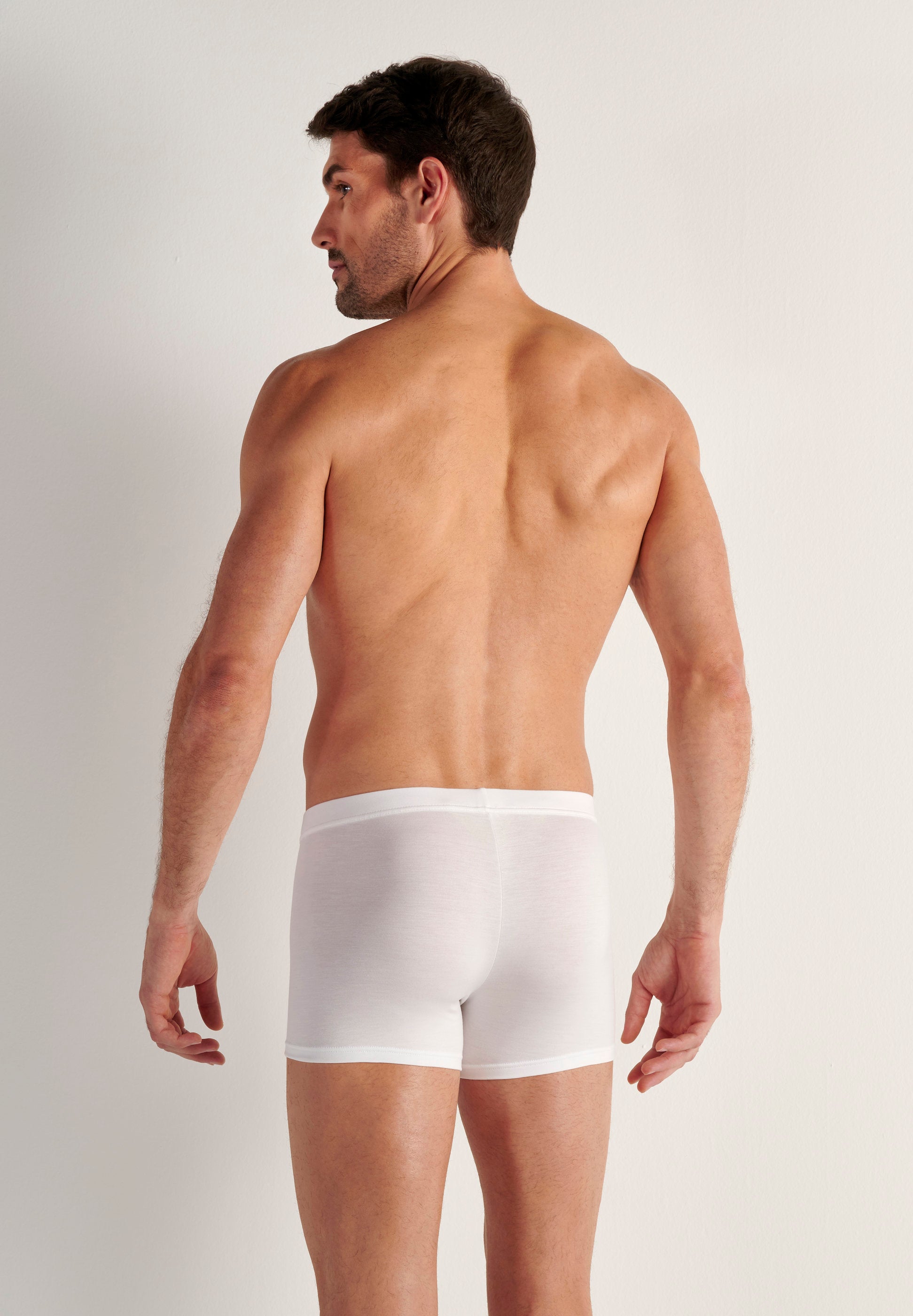 hom-ho1-tencel-soft-boxer-homme-blanc-long image 3