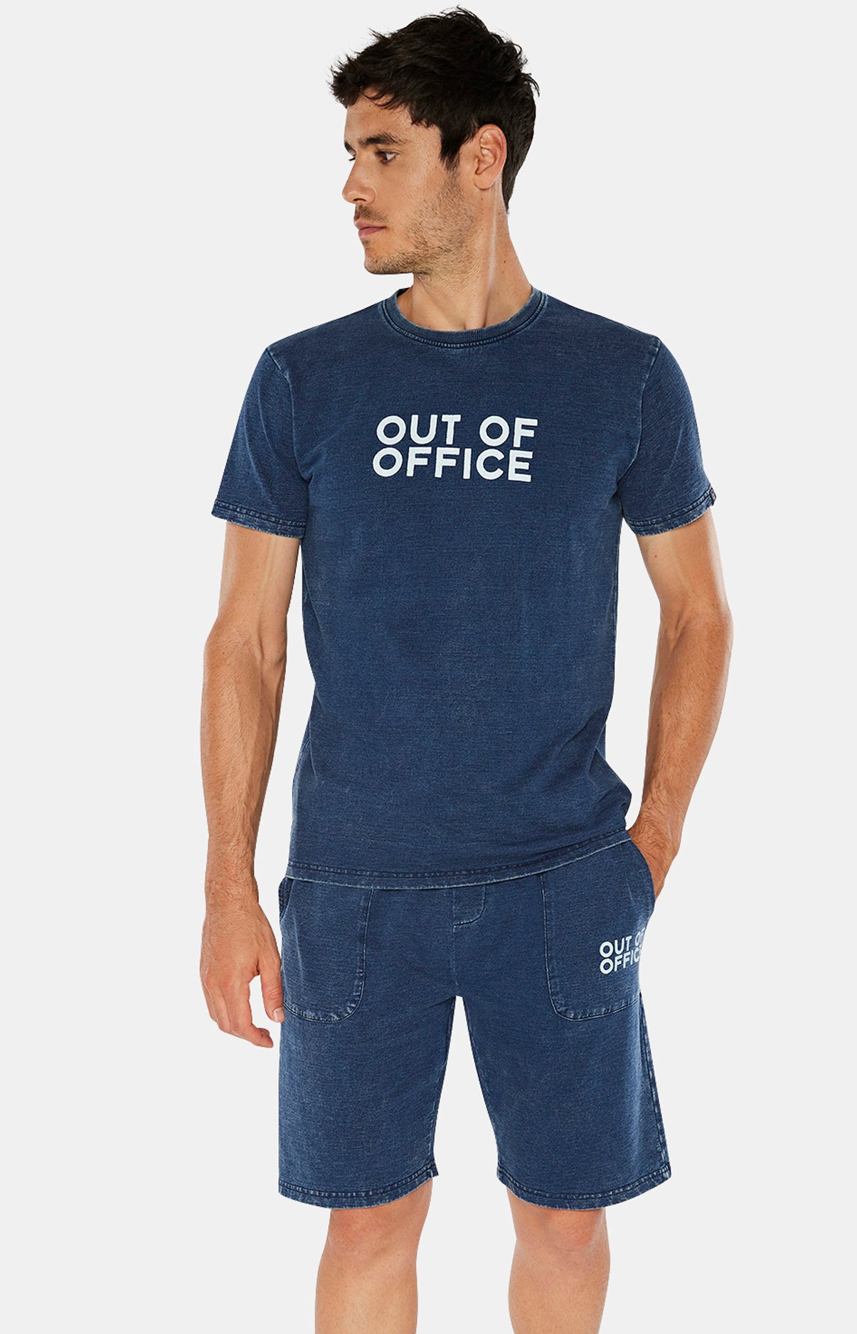 arthur-bob-out-of-office-short-denim-coton-bio image 1