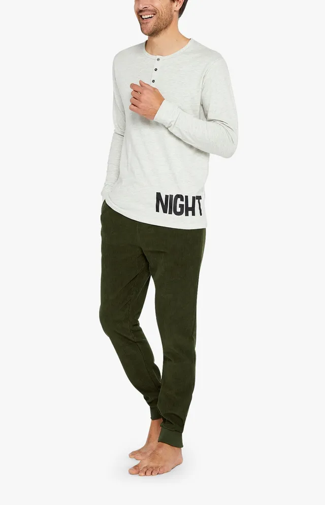 arthur-bob-night-clubber-pyjama-marine-coton-bio-manches-longues image 1