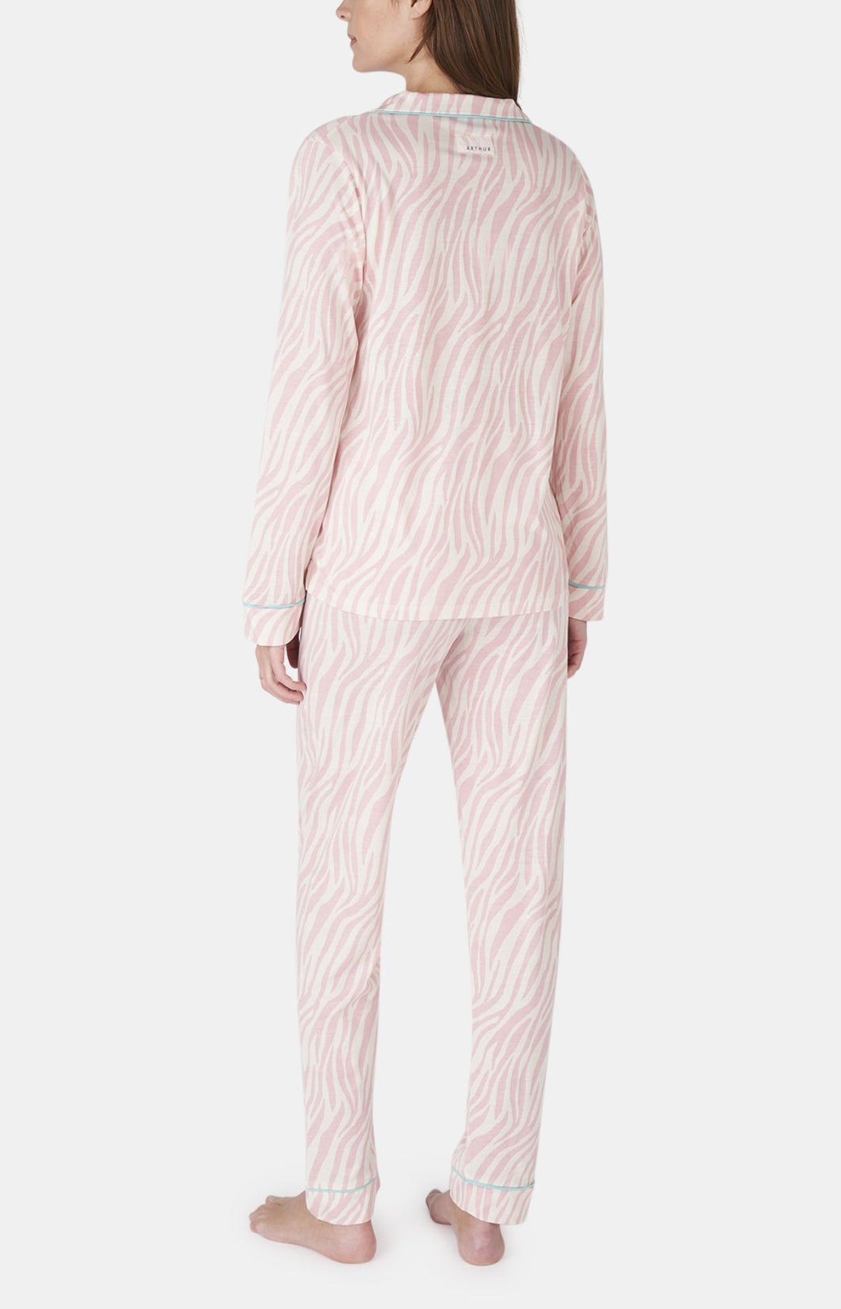 arthur-bob-pyjama-fauve-boutonn-rose-femme image 5
