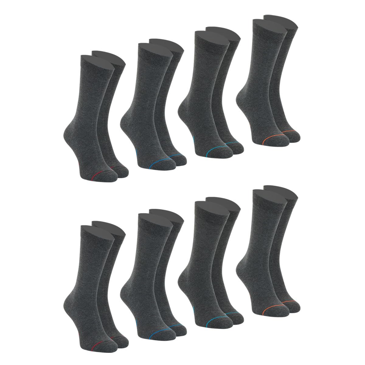 athena-ecopack-lot-8-mi-chaussettes-homme-39-42 image 2