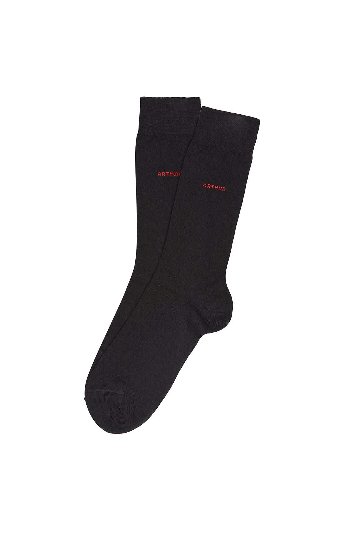 arthur-chaussettes-coton-homme-noir-coton-bio image 1