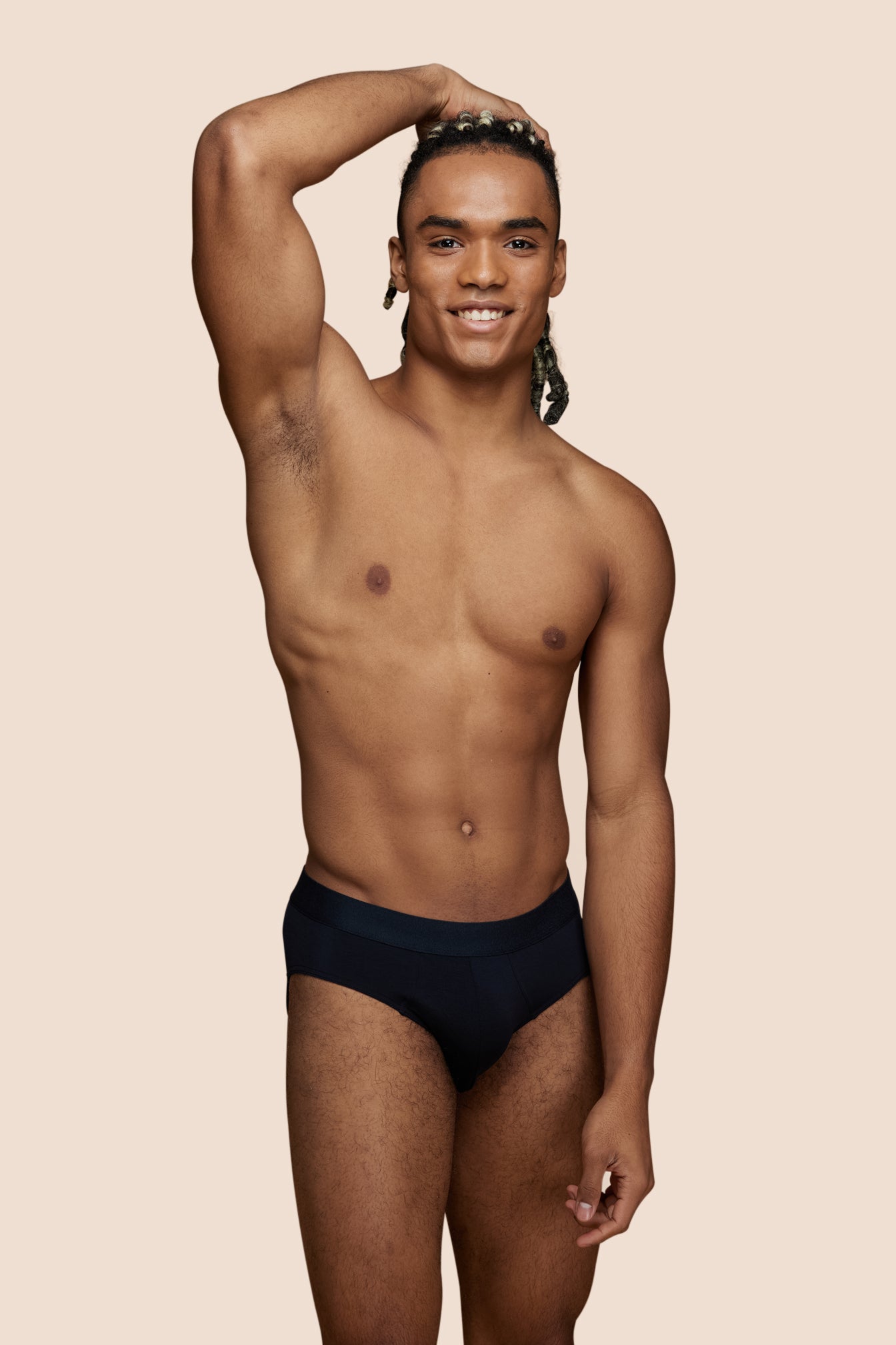 p-trone-slip-sport-slip-homme-bleu-marine-m-anti-odeurs image 1