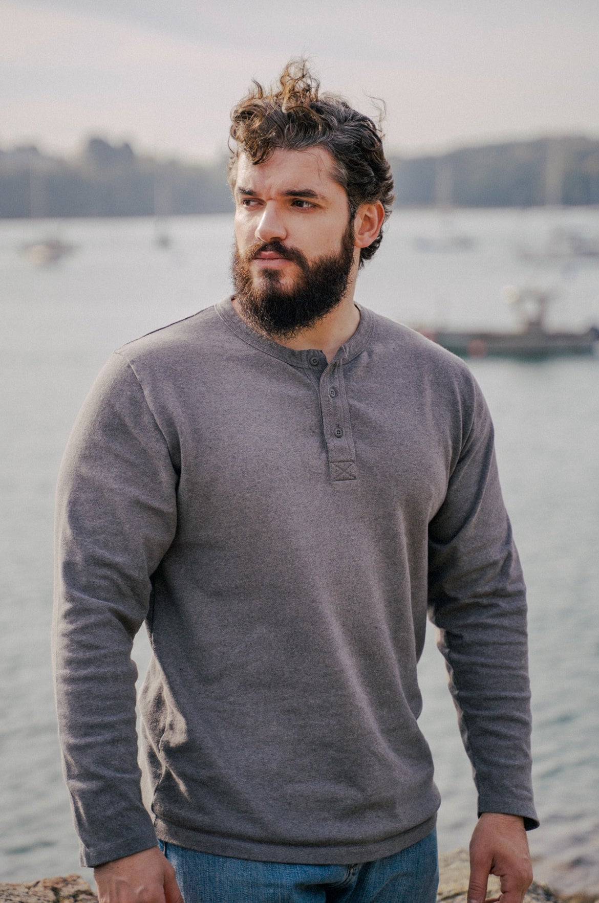 p-trone-henley-330-marini-re-henley-blanc-cr-me image 2