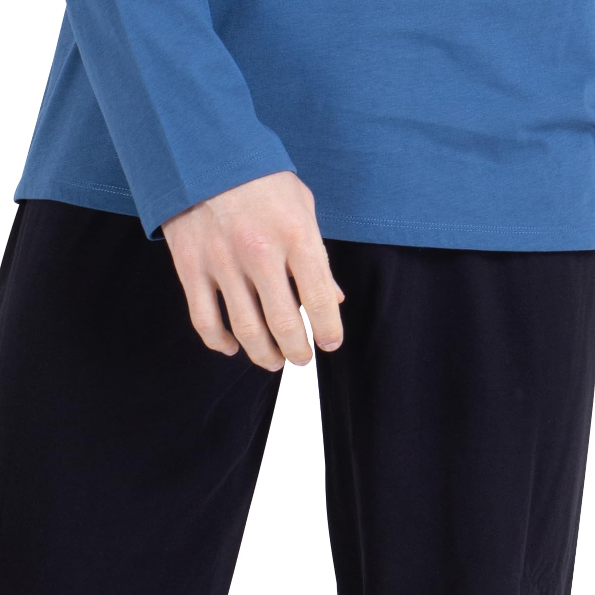 athena-ecopack-pyjama-long-homme-coton-taille-l image 5