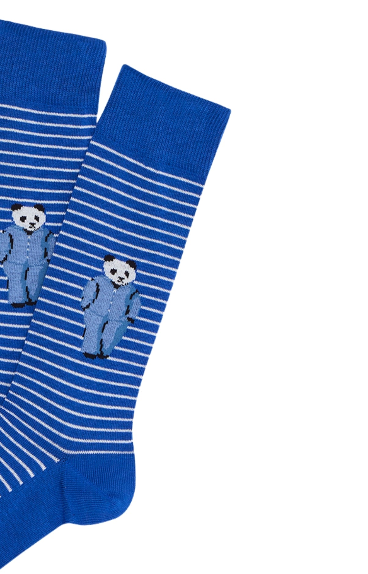 arthur-bob-pandastique-chaussettes-coton-bio-bleu image 2