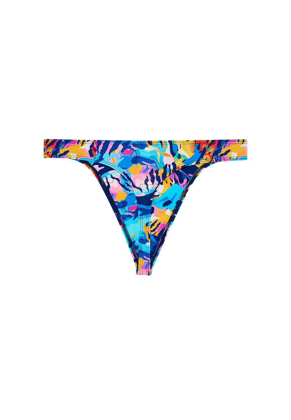 hom-funky-styles-string-homme-turquoise-imprim image 2