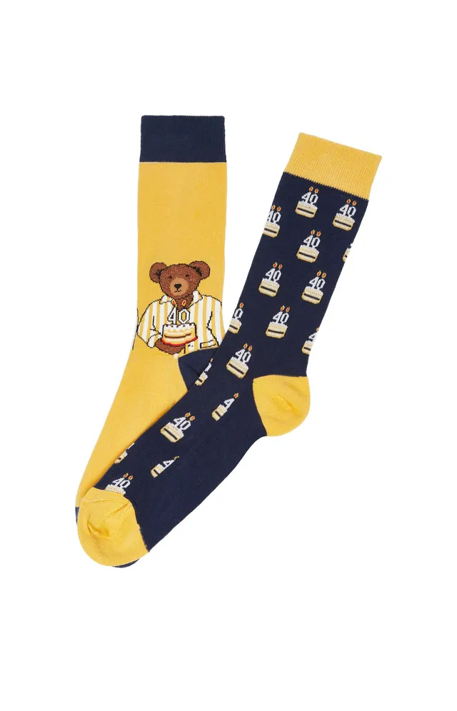 arthur-bob-chaussettes-les-associ-es-happy-40-marine image 1